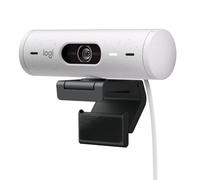 Webcam - Full HD 1080p - Logitech - Brio 500 - Microphone intégré - Blanc