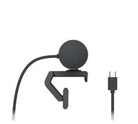 Logitech Brio 505 Webcam Full HD, Correction Automatique de l'éclairage, Cadrage Automatique, Mode Affichage, 2 micros Anti-Bruit + Un volet de confidentialité - Msft Teams, Google Meet, Zoom - Gris