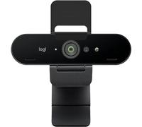 Logitech Brio Stream Webcam - Appel vidéo Ultra 4K HD, Correction Automatique de la lumière, Streaming, Noir