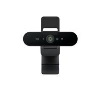 Logitech BRIO STREAM Webcam USB 3.2 Gen 1 4K UHD 4096x2160 à 30 ips, 1080p à 60 ips, Zoom 5x, FOV 90°, Double Micro, Compatible XSplit