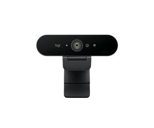 Logitech BRIO Webcam 4K Ultra HD 13MP Graphite, Résolution 4096x2160, USB, Auto Focus, Zoom Numérique 5x, Microphone Intégré, Windows/macOS