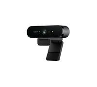 Logitech BRIO Webcam - UHD 4K - 13MP - USB 3.2 Gen 1 - Champ de vision 90° ajustable - Zoom numérique 5x - Double micro omnidirectionnel - Windows/macOS/ChromeOS