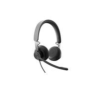 Logitech Business Zone Wired Certifié MS Teams Graphite 981-000870 Noir