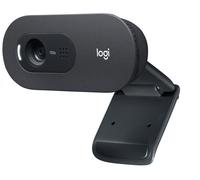 LOGITECH - Webcam HD C505 - USB HD 720p - Microphone Longue Portée - Compatible avec PC ou Mac - Gris Noir