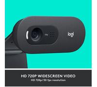 Logitech C505 HD webcam 1280 x 720 pixels USB Black