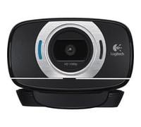 Logitech C615 Portable HD webcam 8 MP 1920 x 1080 pixels USB 2.0 Noir