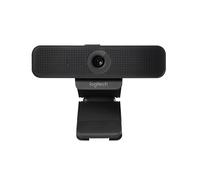 Logitech C925e Business Webcam, Appel Vidéo HD 1080p/30ips, Correction et Mise au Point Automatiques, Son Clair, Volet de Protection, Skype Business, WebEx, Lync, Cisco, PC/Mac/Portable/Macbook, Noir