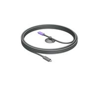Logitech Câble USB-C MeetUp 2 24 broches USB-C–USB-C 5 m USB 3.2 Gen 2 Graphite