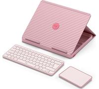 Logitech Casa Pop-Up Desk - Ensemble de clavier et pavé tactile - sans fil - Bluetooth LE - blush bohémien