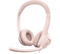 LOGITECH Casque d'écoute USB H390 Rose 981-001281