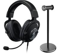 Logitech Casque gaming filaire G Pro X avec repose-casque Noir
