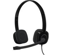supra-aural Logitech H151 noir