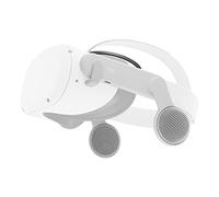 Logitech Chorus VR Casque Hors-Oreille pour Meta Quest 2, conçu pour Les Jeux et Le Fitness VR, léger, Audio immersif en Plein air, Flip to Mute, passthrough USB-C - Blanc