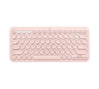 Logitech Clavier Bluetooth multi-appareils K380 - Clavier - sans fil - Bluetooth 3.0 - Allemand - rose