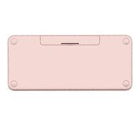 Logitech Clavier Bluetooth multi-appareils K380 - Clavier - sans fil - Bluetooth 3.0 - QWERTZ - Allemand - rose G