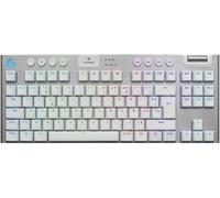 Logitech G G915 X LIGHTSPEED clavier Gaming USB + RF Wireless + Bluetooth AZERTY Français Blanc