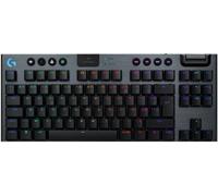 Logitech G Clavier G915 X LIGHTSPEED TKL Sans fil ultra-plat GL Brown tactile AZERTY Noir