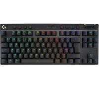 Logitech G Clavier gamer PRO X TKL LIGHTSPEED – sans fil, LIGHTSYNC RVB, touches PBT, AZERTY, Noir