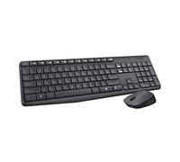 LOGITECH Clavier multimédia sans fil Q Trk MK235 - Ensemble souris 920-007925