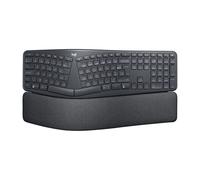 Logitech Ergo Series ERGO K860 for Business - Clavier - full size - sans fil - 2.4 GHz, Bluetooth 5.0 LE - AZERTY - Français - graphite