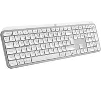 Logitech MX Keys S Clavier sans Fil Rechargeable USB C, Clavier Silencieux, Rétroéclairé, Touches Ergonomiques et Programmables, Bluetooth, Windows PC, Linux, Chrome, Mac, AZERTY Français - Pale Grey