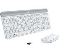 Logitech Clavier et Souris MK470 – Blanc