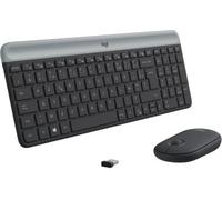 Logitech MK470 Combo Clavier Souris sans Fil pour Windows
