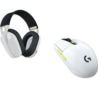 Logitech Combo Gaming Wireless 981-001230 - Black, White and Lime - Casques et accessoires