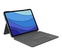 Logitech Combo Touch - Clavier et étui - avec trackpad - rétroéclairé - Apple Smart connector - QWERTY - Espagnol - gris oxford - pour Apple 11-inch iPad Pro (1ère génération, 2e génération, 3ème géné