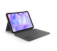 Logitech Combo Touch, AZERTY, Français, Trackpad, 1,8 cm, 1 mm, Apple 920-012768
