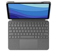 Logitech Combo Touch - Clavier Et Étui - Avec Trackpad - Rétroéclairé - Apple Smart Connector - Azerty - Français - Gris Oxford - Pour Apple 12.9-Inch Ipad Pro (5ème Génération)