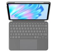 Logitech Combo Touch Funda con Teclado Español QWERTY Gris Oxford para iPad Air 11" (M2)/Air 5ª Gen