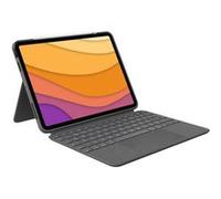 Logitech Combo Touch - Clavier et étui - avec trackpad - rétroéclairé - Apple Smart connector - QWERTY - Espagnol - gris oxford - pour Apple 10.9-inch iPad Air (4ème génération, 5ème génération) G