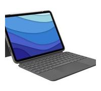 Logitech Clavier-étui Combo Touch – Trackpad rétroéclairé – QWERTY ES – Gris Oxford – iPad Pro 11"