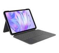 Logitech Clavier-étui Combo Touch iPad Pro 11 pouces (M4) – rétroéclairé, détachable, QWERTY