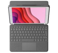 Logitech Clavier pour tablette 920-009627, QWERTY espagnol, Smart Connector, Graphite