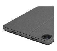 Logitech Combo Touch - Clavier et étui - avec trackpad - rétroéclairé - Apple Smart connector - QWERTY - International US - gris oxford - pour Apple 11-inch iPad Pro (1ère génération, 2e génération, 3