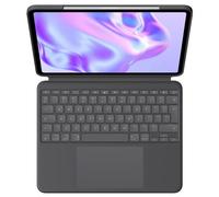 Logitech Combo Touch - Clavier et étui - avec trackpad - rétroéclairé - Apple Smart connector - QWERTY - International US - graphite - pour Apple 13-inch iPad Pro (M4)