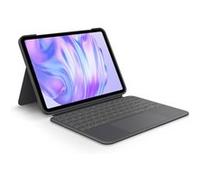 Logitech Combo Touch - Clavier et étui - avec trackpad - rétroéclairé - Apple Smart connector - QWERTY - Italien - graphite - pour Apple 11-inch iPad Pro (M4) G
