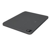 Logitech Combo Touch - Clavier et étui - avec trackpad - rétroéclairé - Apple Smart connector - QWERTY - Nordique (Danois/Finnois/Norvégien/Suédois) - graphite - pour Apple 13-inch iPad Pro (M4) G