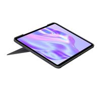 Logitech Combo Touch - Clavier et étui - avec trackpad - rétroéclairé - Apple Smart connector - QWERTY - Nordique (Danois/Finnois/Norvégien/Suédois) - graphite - pour Apple 13-inch iPad Pro (M4)