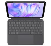 Logitech Combo Touch - Clavier et étui - avec trackpad - rétroéclairé - Apple Smart connector - QWERTY - R.-U. - graphite - pour Apple 11-inch iPad Pro (M4)