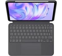 Logitech Combo Touch - Clavier et étui - avec trackpad - rétroéclairé - Apple Smart connector - QWERTZ - Allemand - graphite - pour Apple 11-inch iPad Pro (M4) G