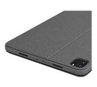 Logitech Combo Touch - Clavier et étui - avec trackpad - rétroéclairé - Apple Smart connector - QWERTZ - Allemand - gris oxford - pour Apple 12.9-inch iPad Pro (5ème génération) G