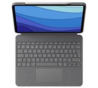 Logitech Combo Touch - Clavier Et Étui - Avec Trackpad - Rétroéclairé - Apple Smart Connector - Qwertz - Suisse - Gris Oxford - Pour Apple 12.9-Inch Ipad Pro (5ème Génération)