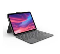 Logitech Clavier-étui Combo Touch – trackpad, rétroéclairé, QWERTY RU, gris oxford pour iPad 10,9"