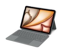 Logitech Combo Touch - Clavier et étui - avec trackpad - rétroéclairé - Apple Smart connector - AZERTY - Français - gris oxford - pour Apple 11-inch iPad Air (M2)