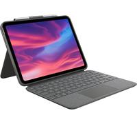 Logitech Combo Touch - Clavier et étui - avec trackpad - rétroéclairé - Apple Smart connector - QWERTZ - Suisse - gris oxford - pour Apple 10.9-inch iPad (10ème génération)