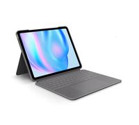 Logitech Combo Touch pour iPad Air 13" (M2) - Étui Clavier Rétroéclairé, AZERTY