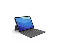 Logitech Clavier-étui Combo Touch – AZERTY rétroéclairé trackpad – Gris Oxford pour iPad Pro 11-inch